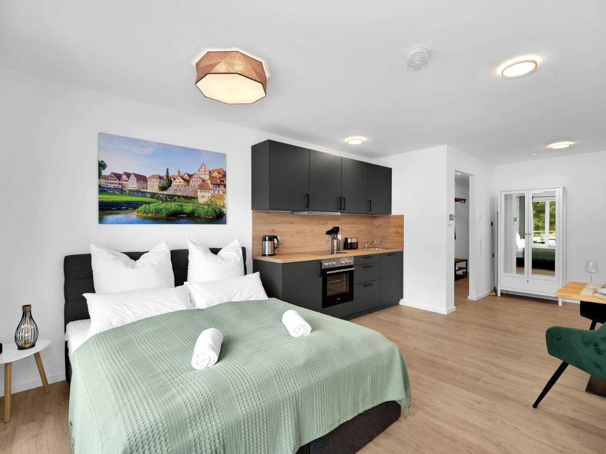 Inhome Studio Apartment - Kueche - Parken - Tv Schwäbisch Hall Zewnętrze zdjęcie