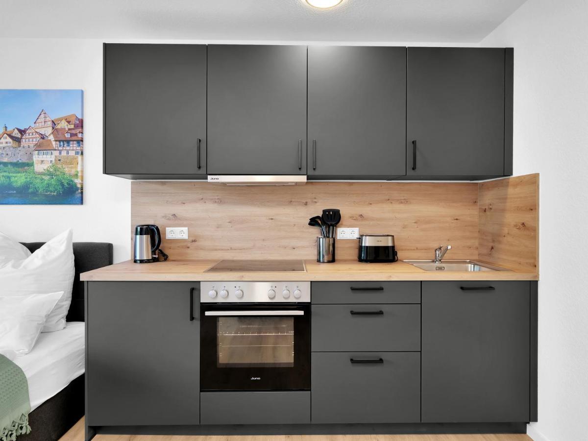 Inhome Studio Apartment - Kueche - Parken - Tv Schwäbisch Hall Zewnętrze zdjęcie